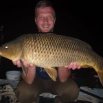 fat carp from the boat