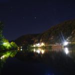 Nachtfischen Frankreich Fluss Lot